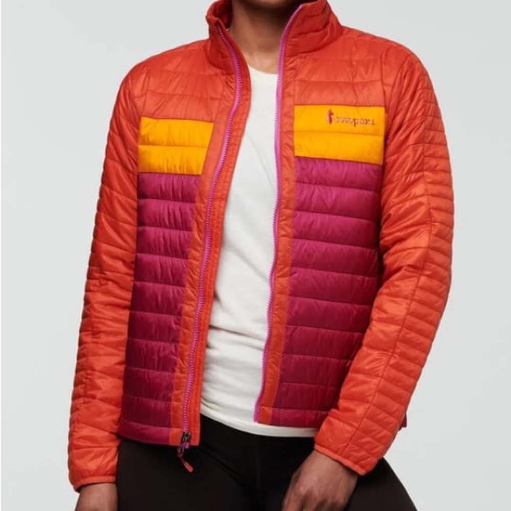 Cotopaxi Women’s Capa Hooded Insulated Jacket Canyon Raspberry Large